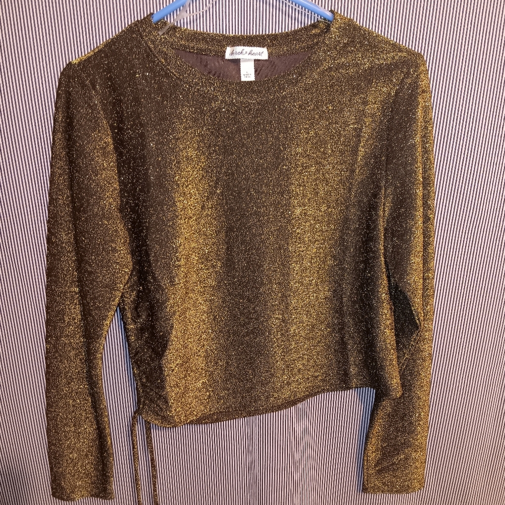 Gold blouse